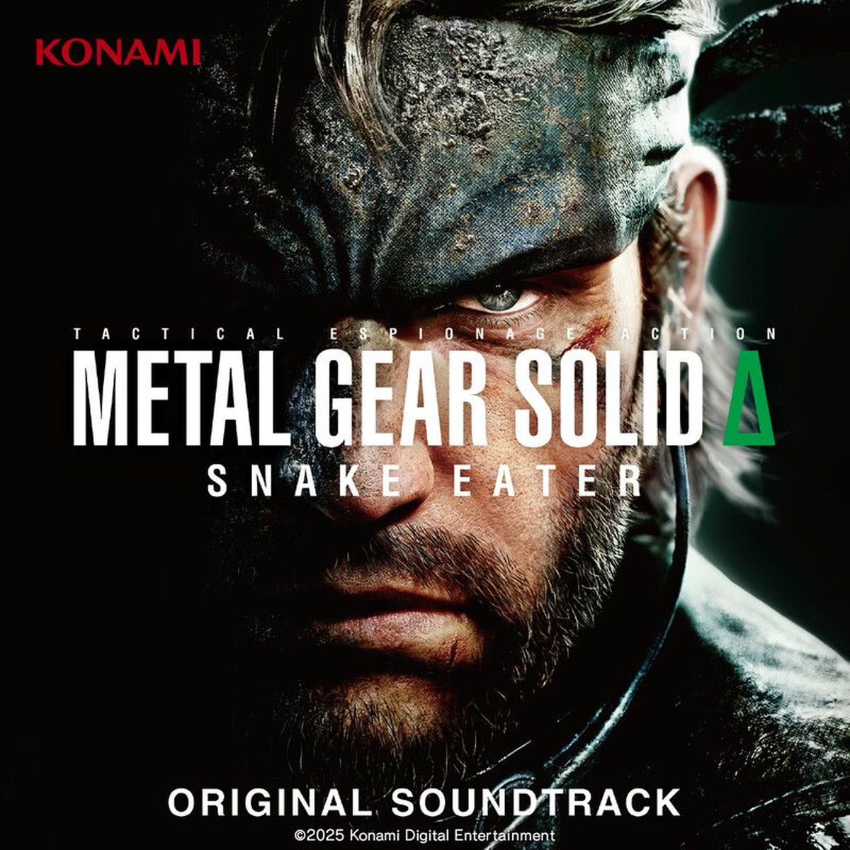 The cover for the soundrack of Metal Gear Solid Delta: Snake Eater